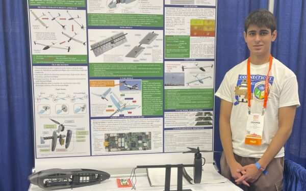 High School Student Develops Low-Cost 3D Printed Drone