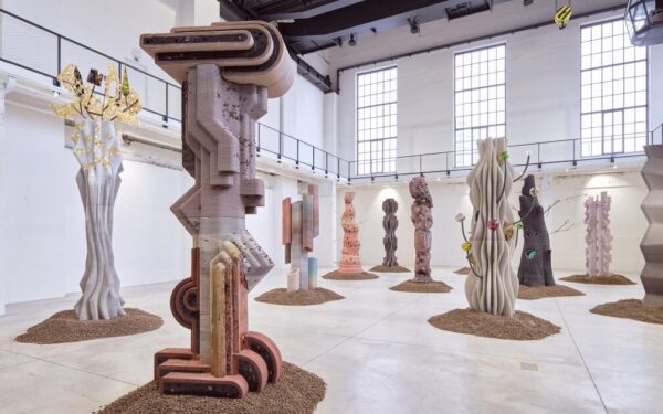3D Printed Sculptures Blend Baroque and Sci-Fi in Czech Installation